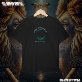 Nome do produtoT-Shirt Plus Size Graça Inesgotável