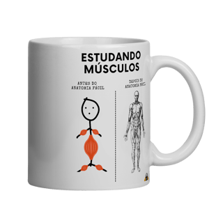 Caneca Study Muscle direito