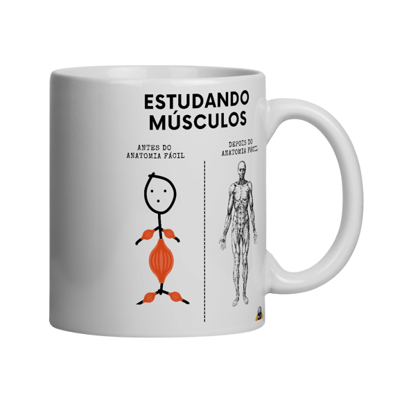 Caneca Study Muscle direito
