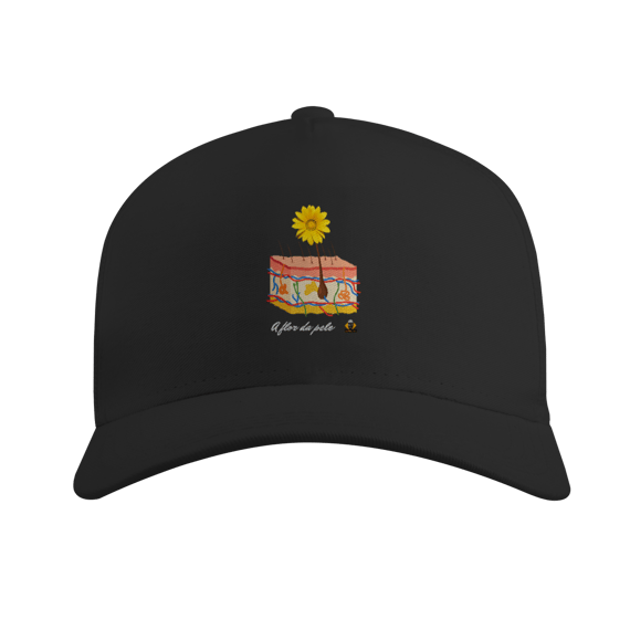 Boné A Flor da Péle