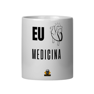 Caneca Eu <3 Medicina