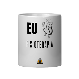 Caneca Eu <3 Fisioterapia