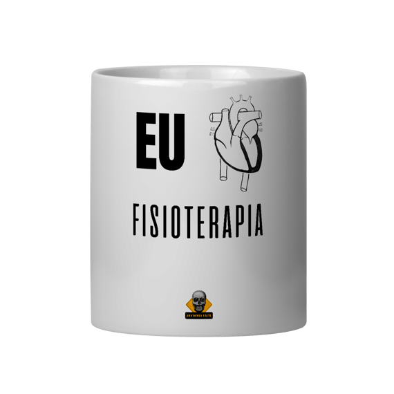 Caneca Eu <3 Fisioterapia