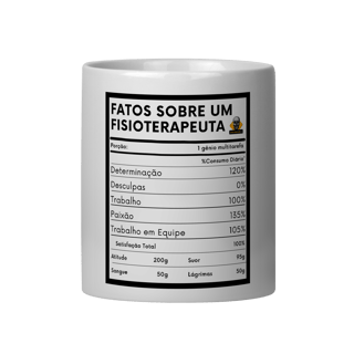 Nome do produto Caneca Fatos Fisio