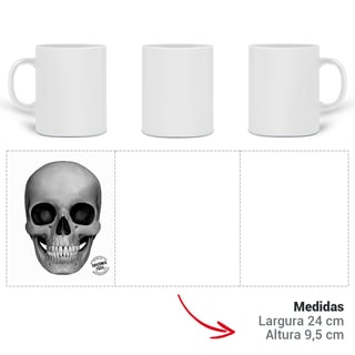 Nome do produto Caneca SombraSkull lado direito