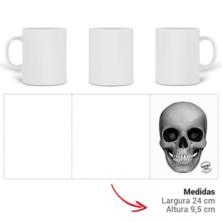 Nome do produto Caneca SombraSkull esquerdo