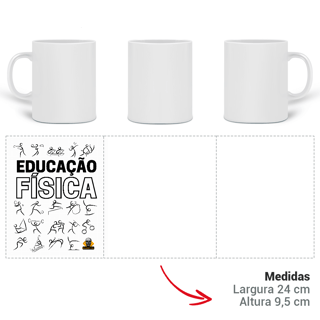 Nome do produto Caneca Modalidades lado direito