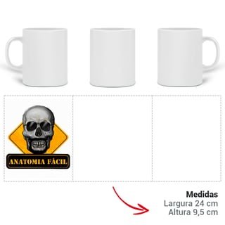 Nome do produto Caneca Anatomia Fácil direito
