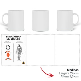 Nome do produto Caneca Study Muscle esquerdo