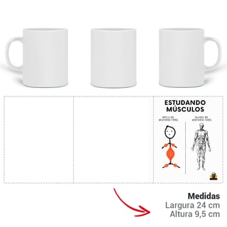 Nome do produto Caneca Study Muscle direito