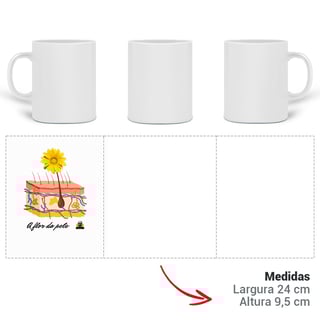 Nome do produto Caneca A Flor da Péle direito