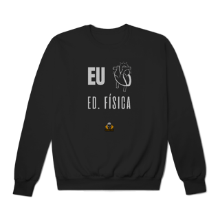 Nome do produto Moletom Eu <3 Ed. Física