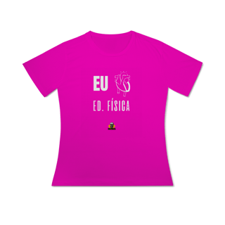 Nome do produto Baby Look Sport Eu <3 Ed. Física