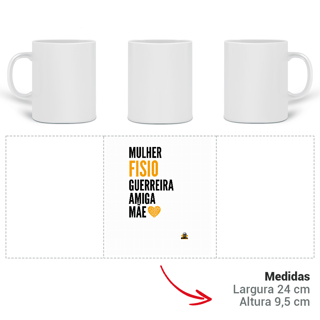 Nome do produto Caneca Mulher Fisio