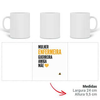Nome do produto Caneca Mulher Enfermeira
