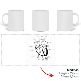 Nome do produto Caneca Heart