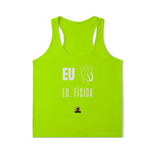 Nome do produto Regata Fem Sport Eu <3 Ed. Física