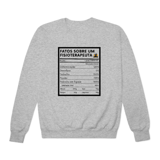 Nome do produto Moletom Fatos Fisio