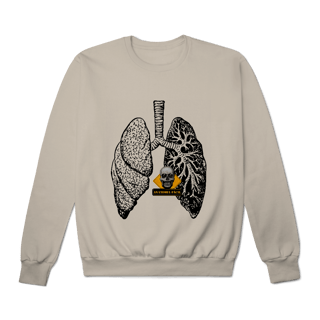 Nome do produto Moletom Pulmões