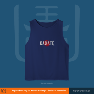 Nome do produto Regata Masc dry UV Karatê Heritage