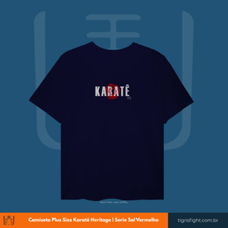 Nome do produto Camiseta Plus Size Karatê Heritage