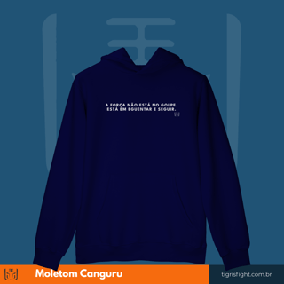 Nome do produto Moletom Canguru Aguentar e Seguir
