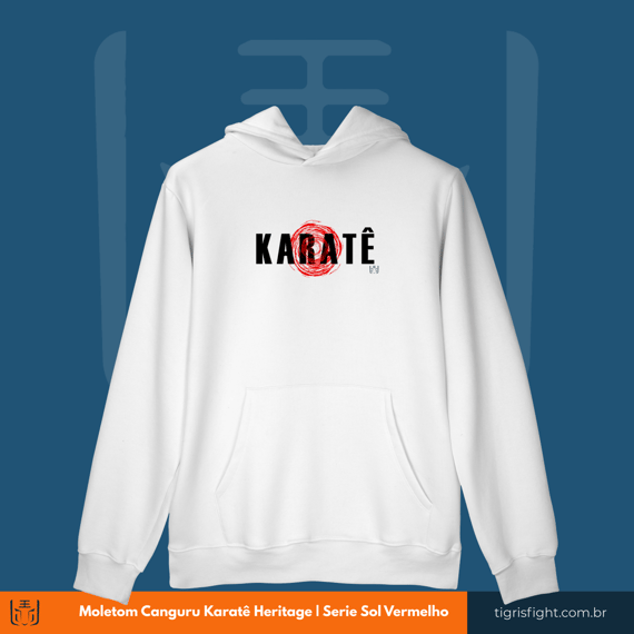 Moletom Canguru Karatê Heritage