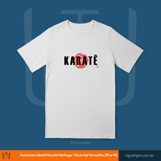 Nome do produto Camiseta infantil Karatê Heritage (10 a 14)