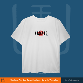 Nome do produto Camiseta Plus Size Karatê Heritage