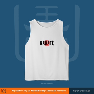 Nome do produto Regata Masc dry UV Karatê Heritage