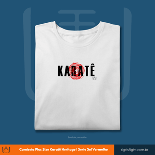 Nome do produto Camiseta Plus Size Karatê Heritage