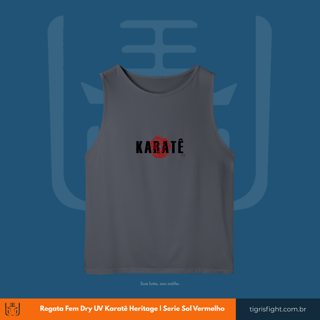 Nome do produto Regata Masc dry UV Karatê Heritage