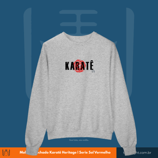 Nome do produto Moletom Fechado Karate Heritage