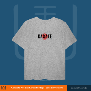 Nome do produto Camiseta Plus Size Karatê Heritage