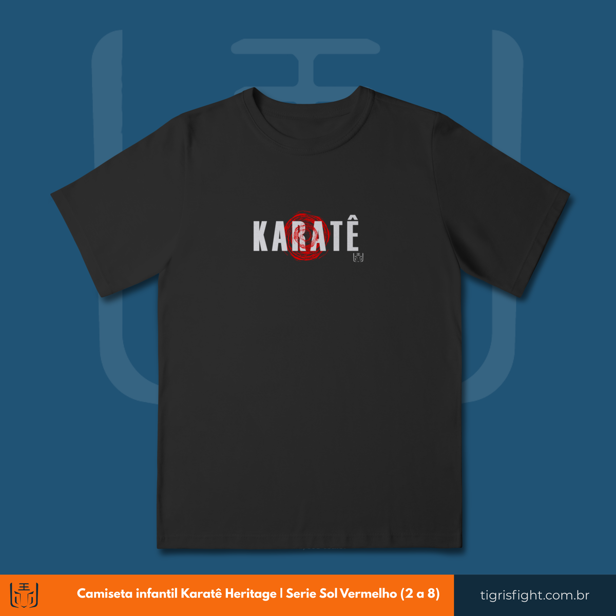 Nome do produto: Camiseta Heritage infantil (2 a 8)