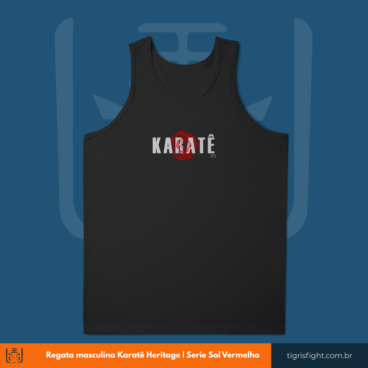 Nome do produto: Regata Masculina Karatê Heritage