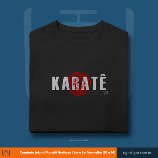 Nome do produto Camiseta infantil Karatê Heritage (10 a 14)