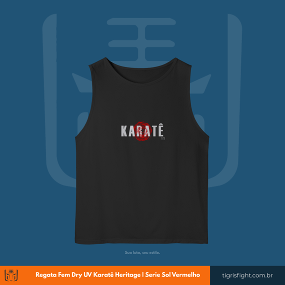 Regata Masc dry UV Karatê Heritage