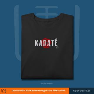 Nome do produto Camiseta Plus Size Karatê Heritage