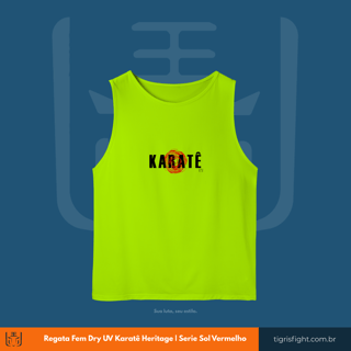 Nome do produto Regata Masc dry UV Karatê Heritage