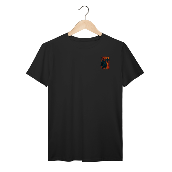 Camiseta Estampa Frente e costa Samurai Anime da Roça