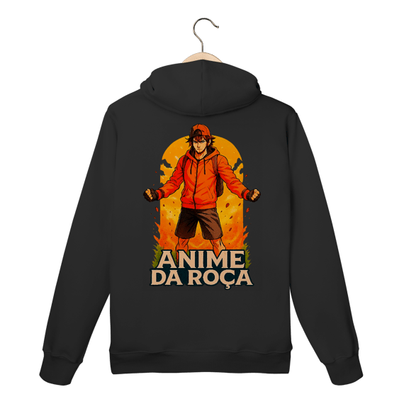 Moletom Amo Peixe Anime da Roça