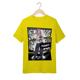 Nome do produto Camiseta : Você é um Frango” Infantil  (Arte por Artista Humano) Camiseta oficial Canal Amo Peixe 