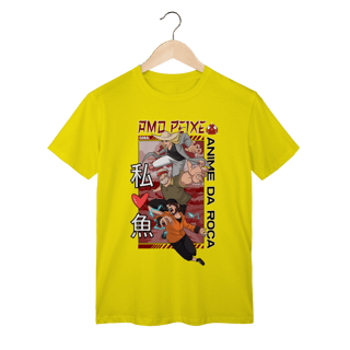 Nome do produto Camiseta Classic, Canal Amo Peix Arte feita por um artista humano 