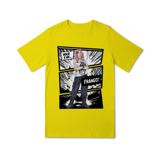 Nome do produto Camiseta : Você é um Frango” Infantil  (Arte por Artista Humano) Camiseta oficial Canal Amo Peixe 