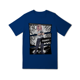 Nome do produto Camiseta : Você é um Frango” Infantil  (Arte por Artista Humano) Camiseta oficial Canal Amo Peixe 