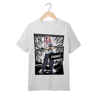 Nome do produto Camiseta : Você é um Frango” Infantil  (Arte por Artista Humano) Camiseta oficial Canal Amo Peixe 