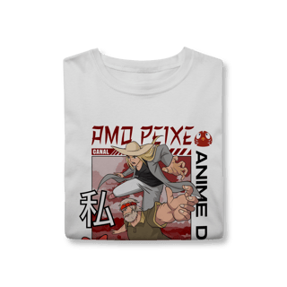 Nome do produto Camiseta Classic, Canal Amo Peix Arte feita por um artista humano 