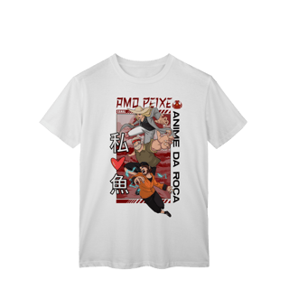 Nome do produto Camiseta Classic, Canal Amo Peix Arte feita por um artista humano 