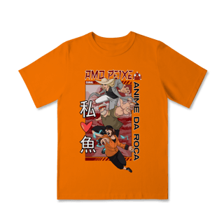 Nome do produto Camiseta Infantil Canal Amo Peixe – Anime da Roça  Arte original criada por artista humano